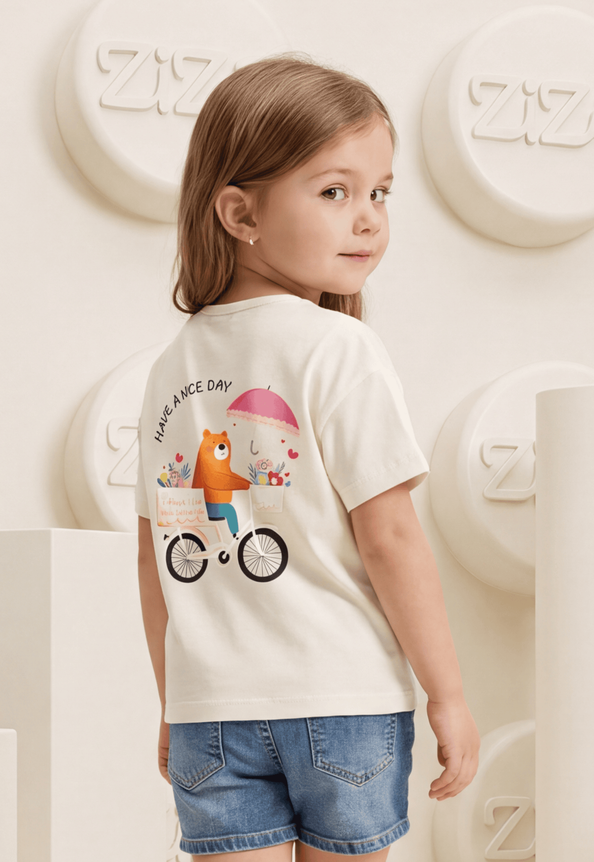 Girls' pajama set is designed for ages 6 to 12 years 745