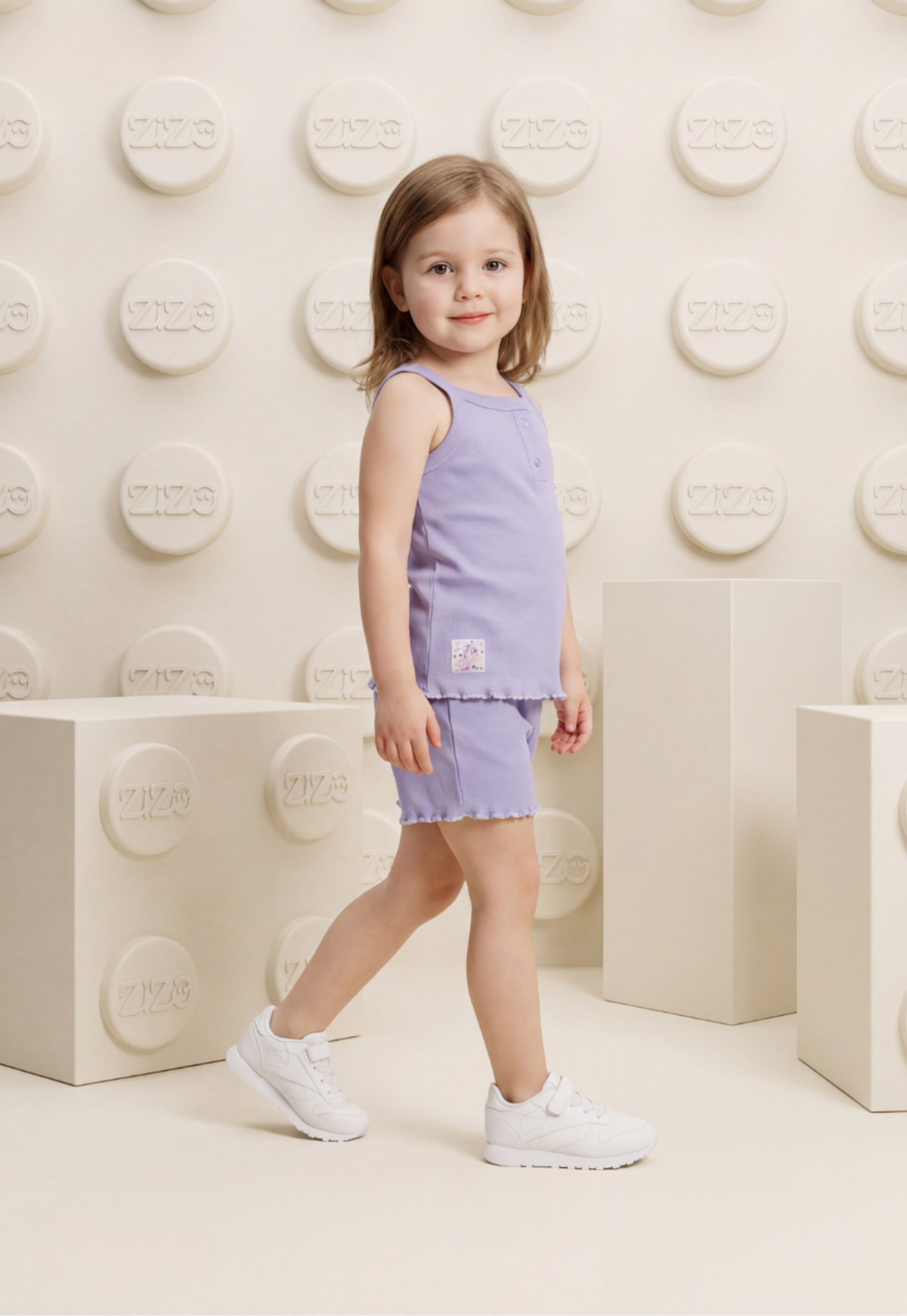 Girls' pajama set is designed for ages 6 to 12 years 745