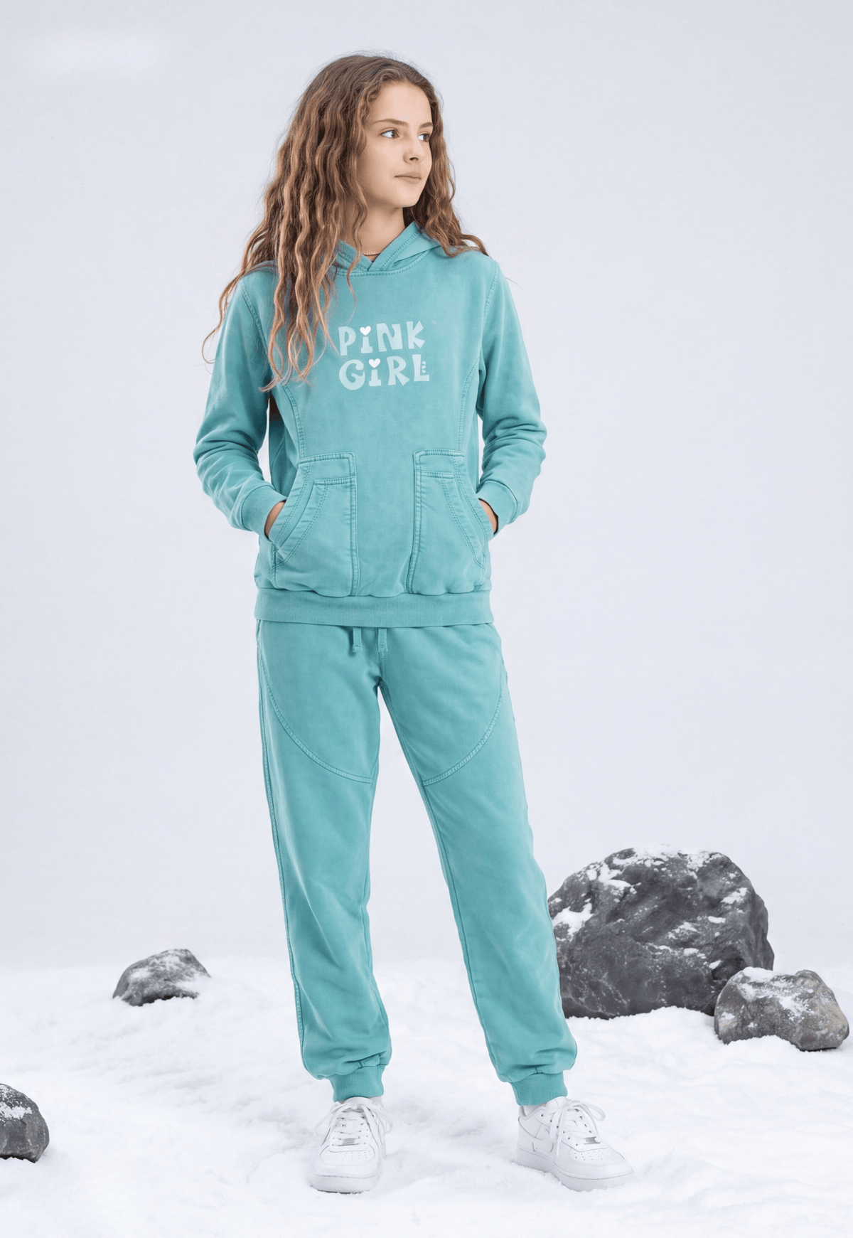 Girls' 3-piece pajama set (857)