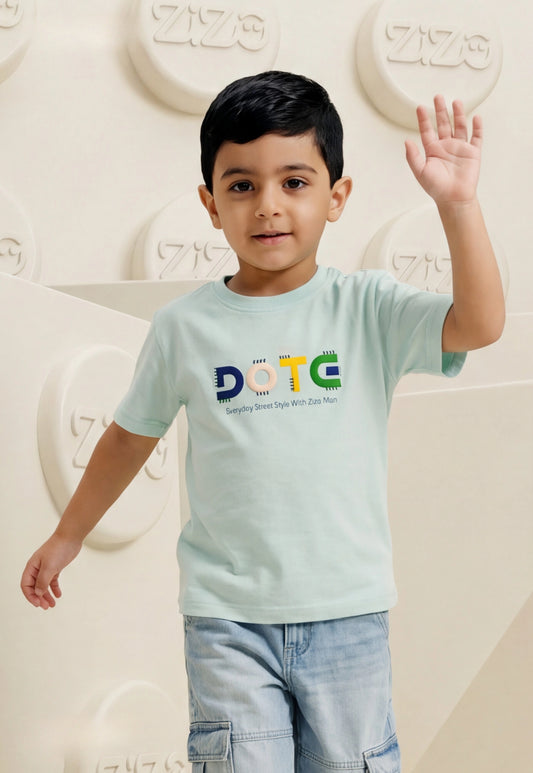 تيشيرت أولادي صيفي %100 (DOTC Street Style T-Shirt)