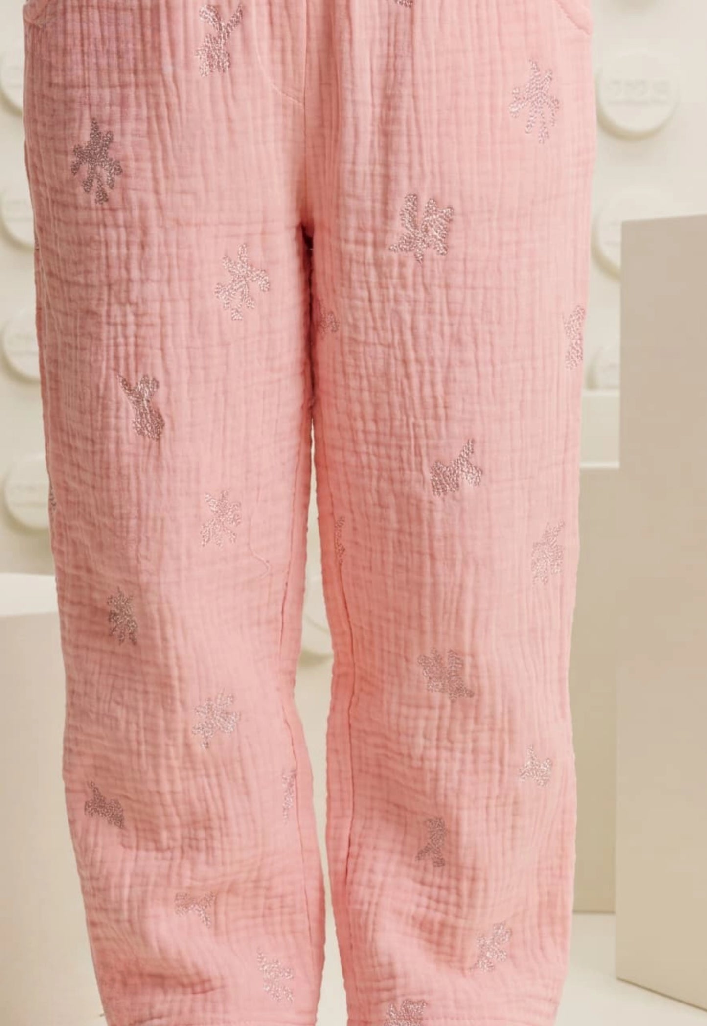 Girls' pajama set is designed for ages 6 to 12 years 745