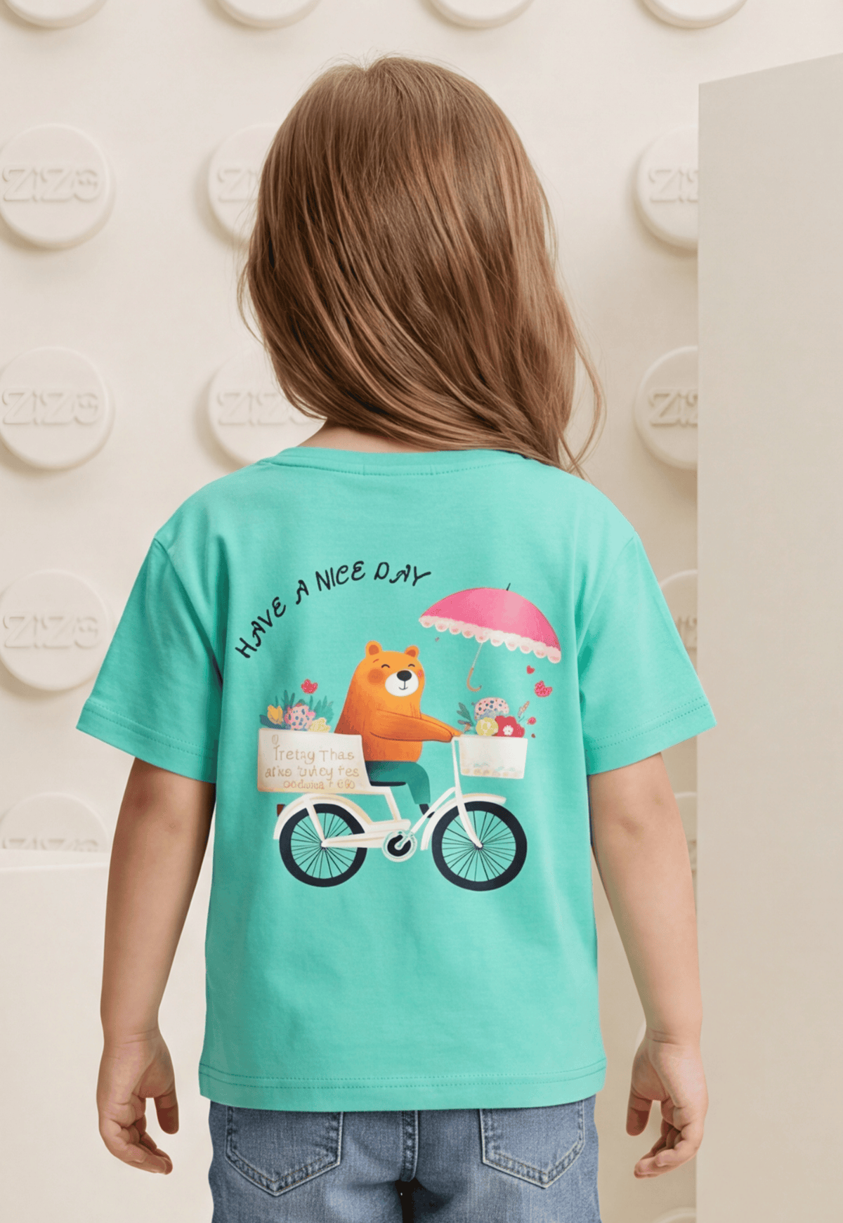 Girls' pajama set is designed for ages 6 to 12 years 745