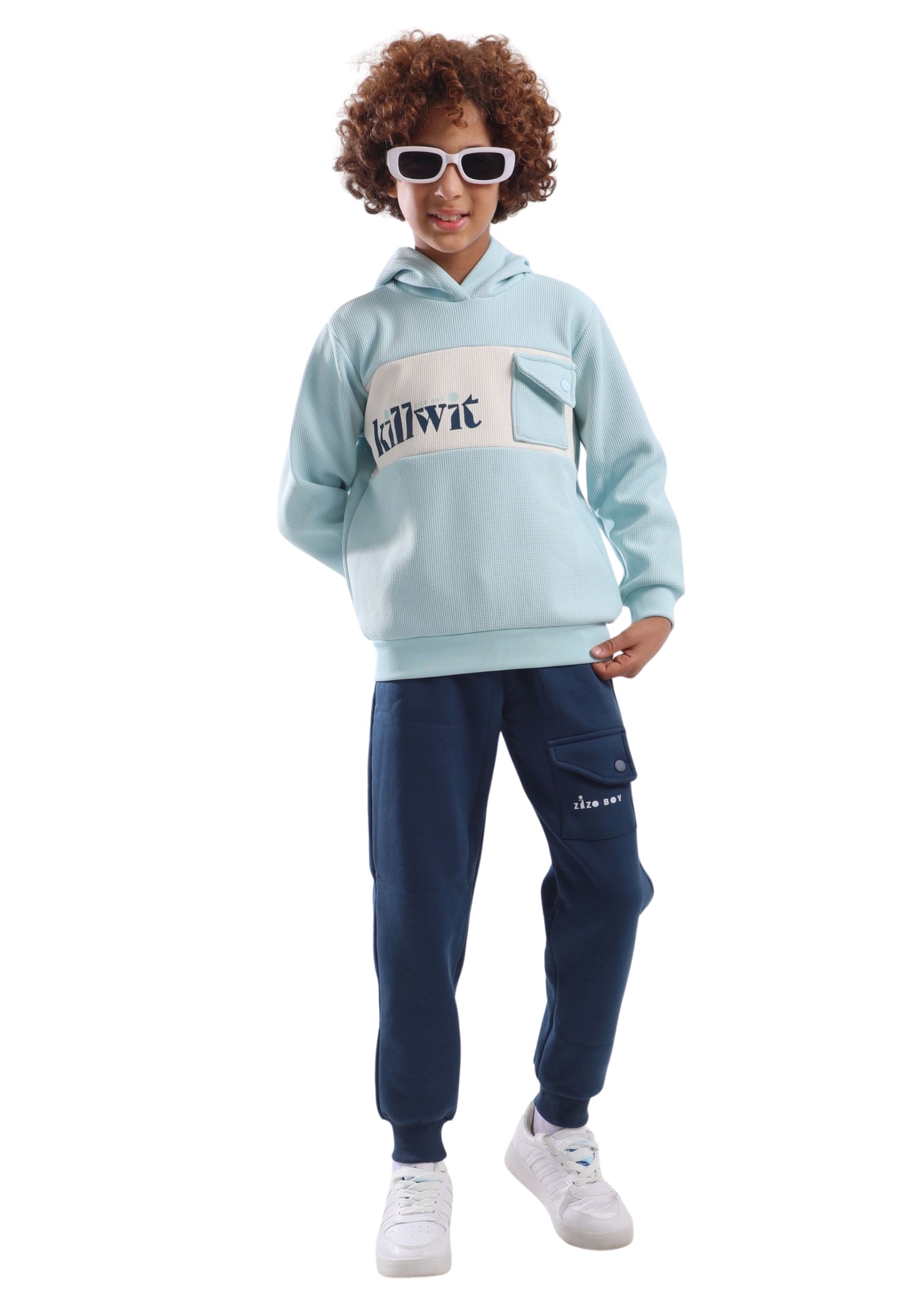 Boys' winter tracksuit, two pieces (864)