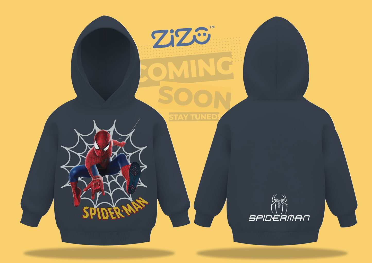 Spider-Man Web Action Kids Hoodie