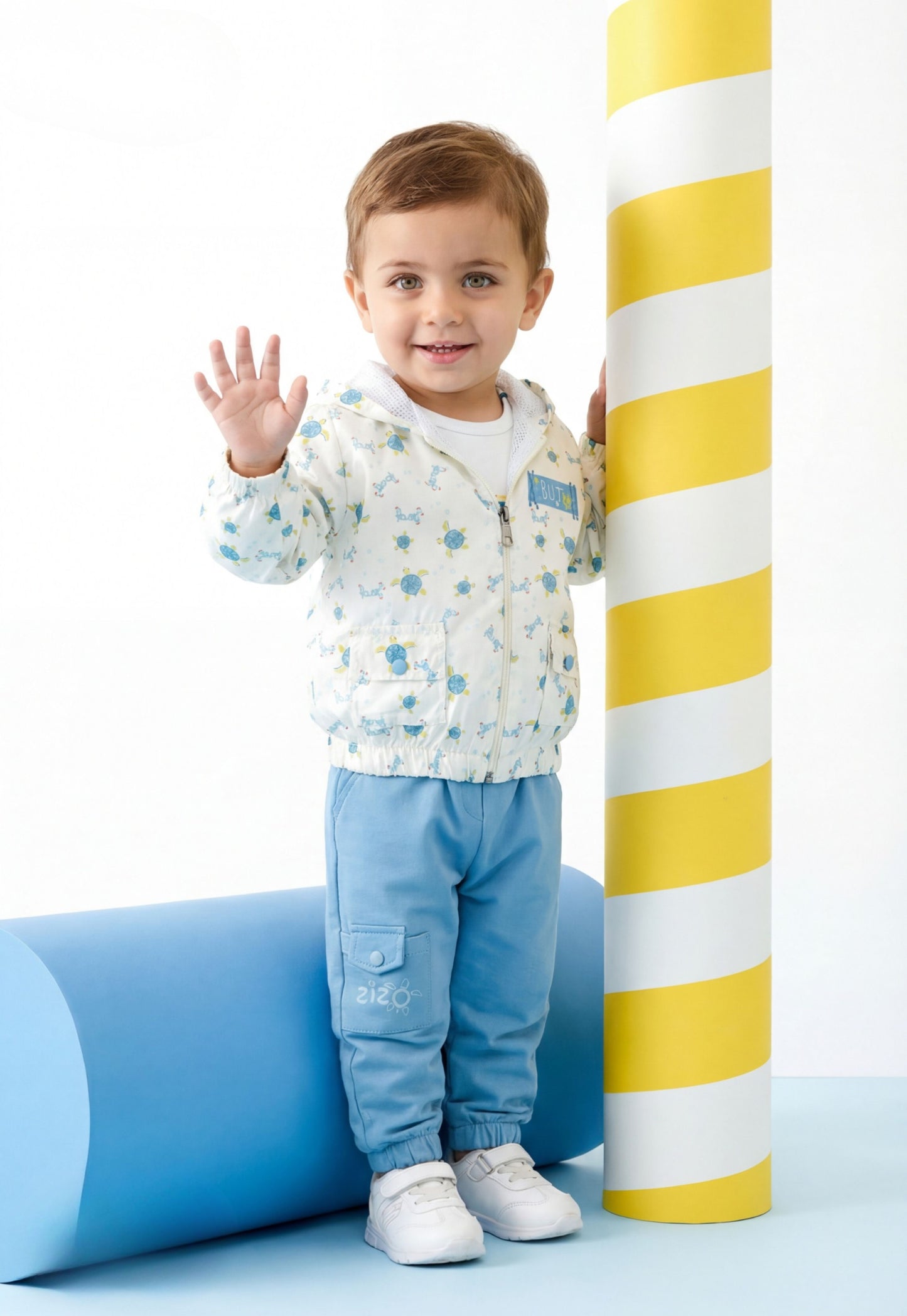 Boys' winter tracksuit, 3 pieces (1050)