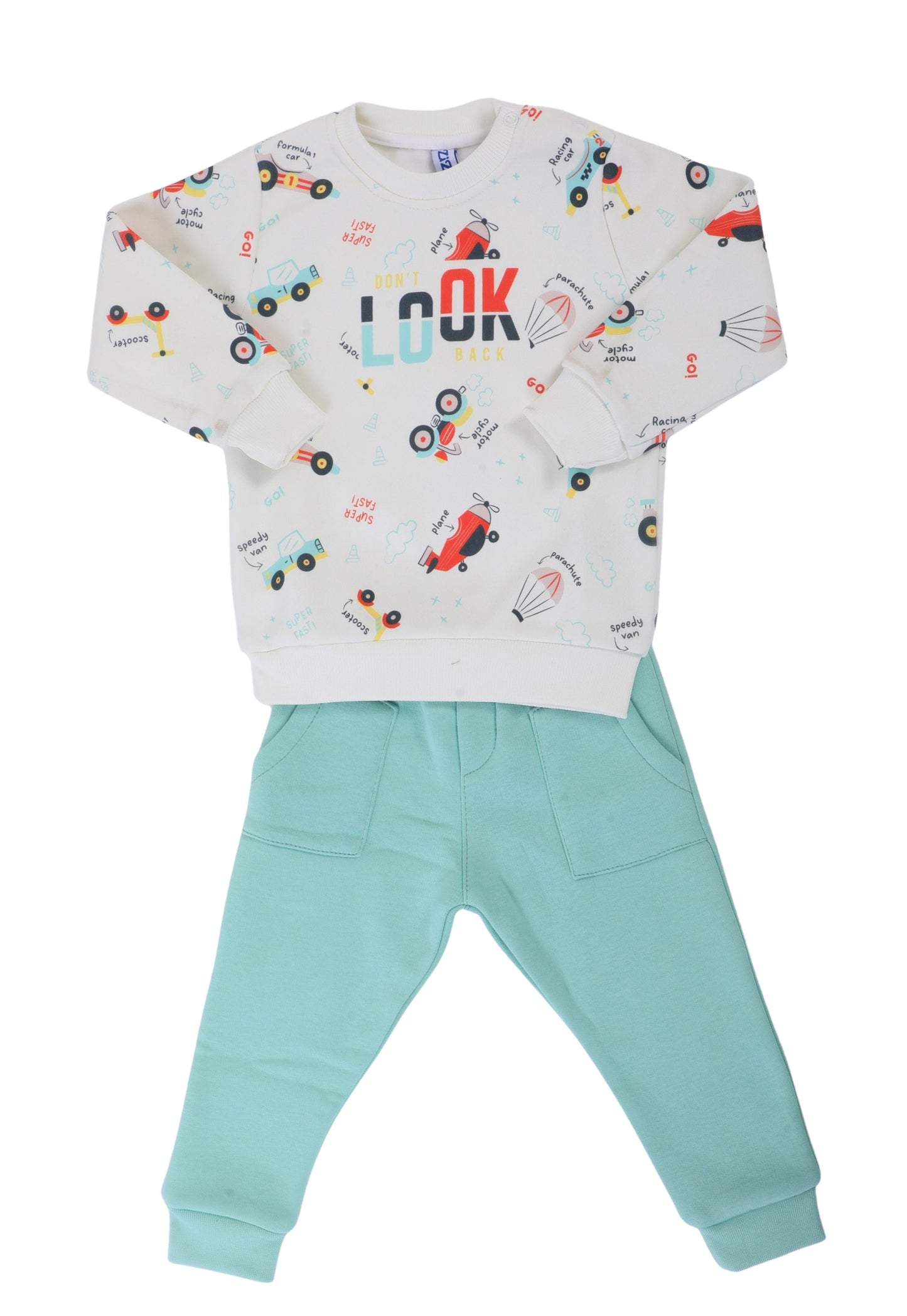 Boys' winter cotton tracksuit (1110)