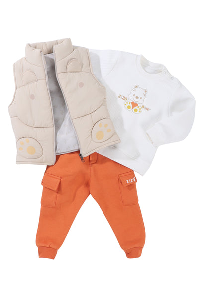 طقم أولادي شتوي 3 قطع (1016)