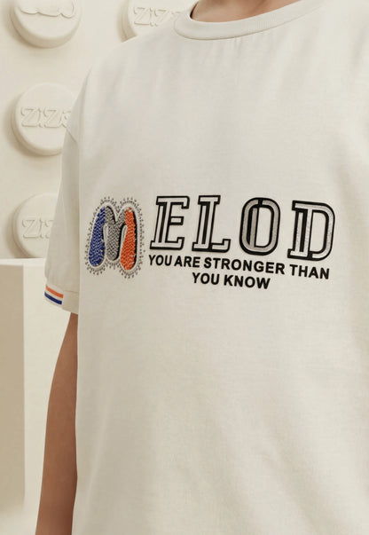طقم اولادي صيفي قطعتين قطن %100 (Melod Shorts Set)