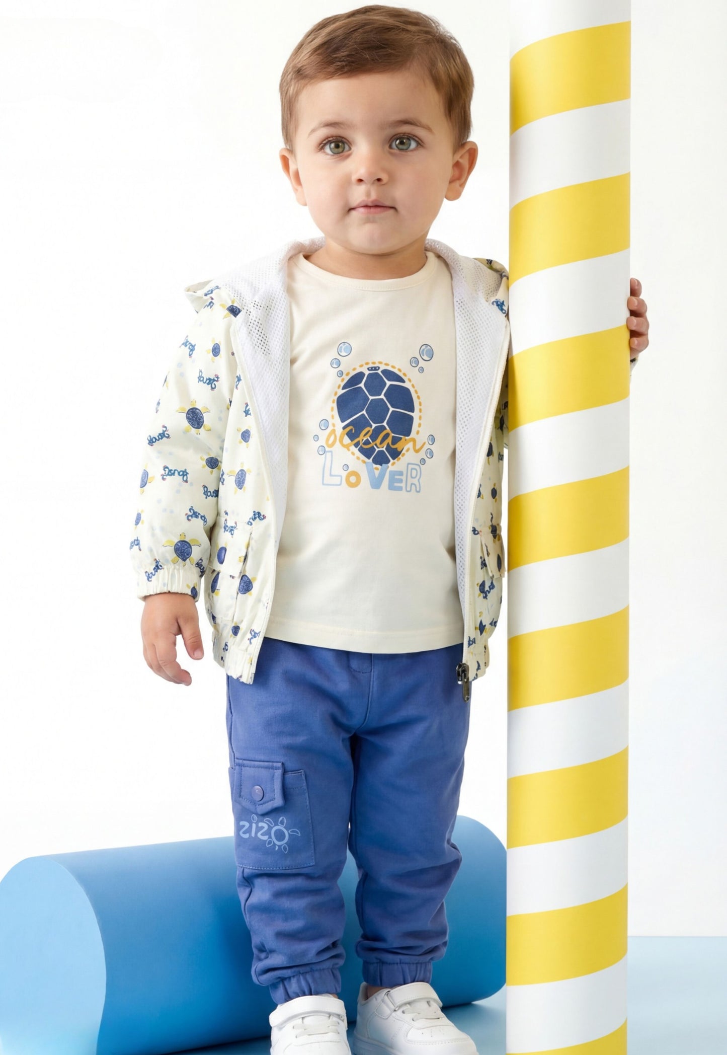 Boys' winter tracksuit, 3 pieces (1050)