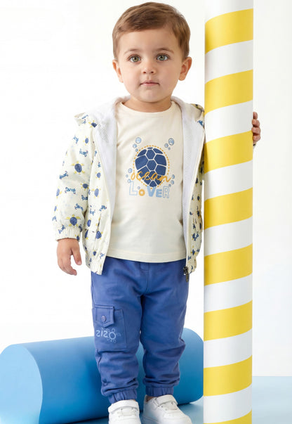 Boys' winter tracksuit, 3 pieces (1050)