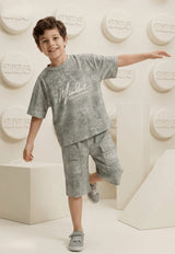 Summer two-piece boys' set, 100% cotton (Summer Breeze Set)