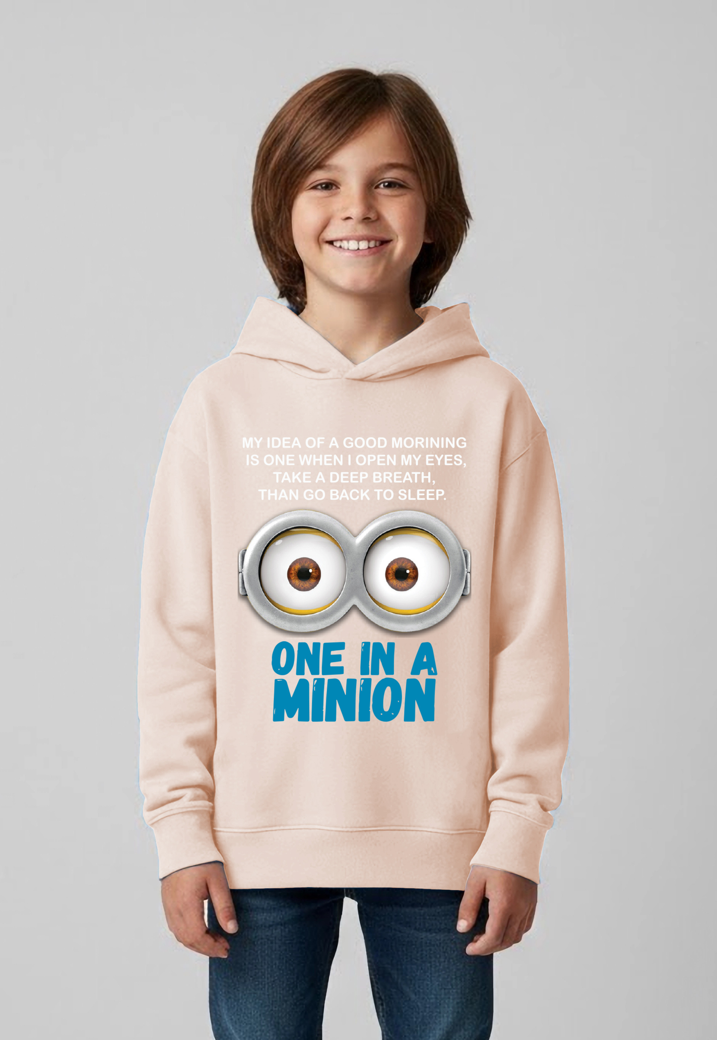 One in a Minion Kids Hoodie (262)