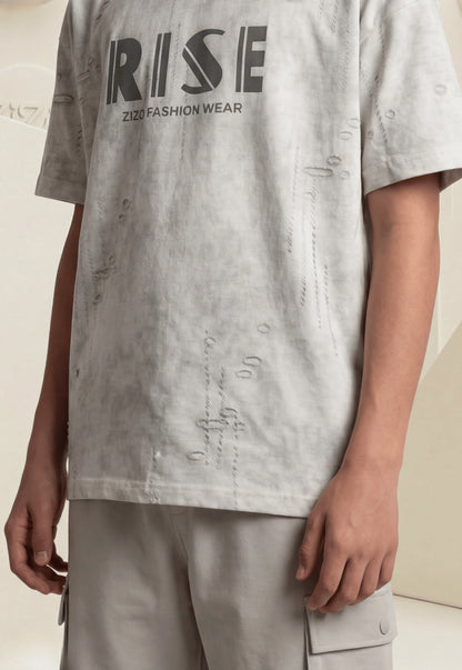 Summer two-piece boys' set, 100% cotton (Summer Breeze Set)