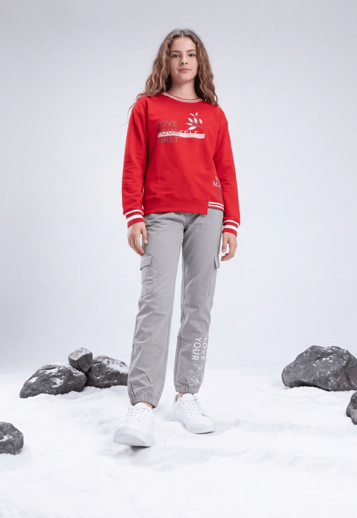 Girls' 3-piece pajama set (857)