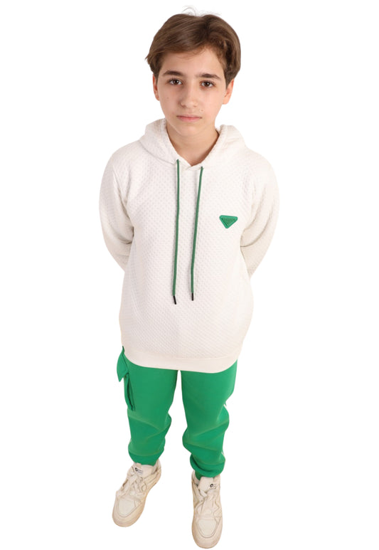 Boys' winter two-piece tracksuit (695)