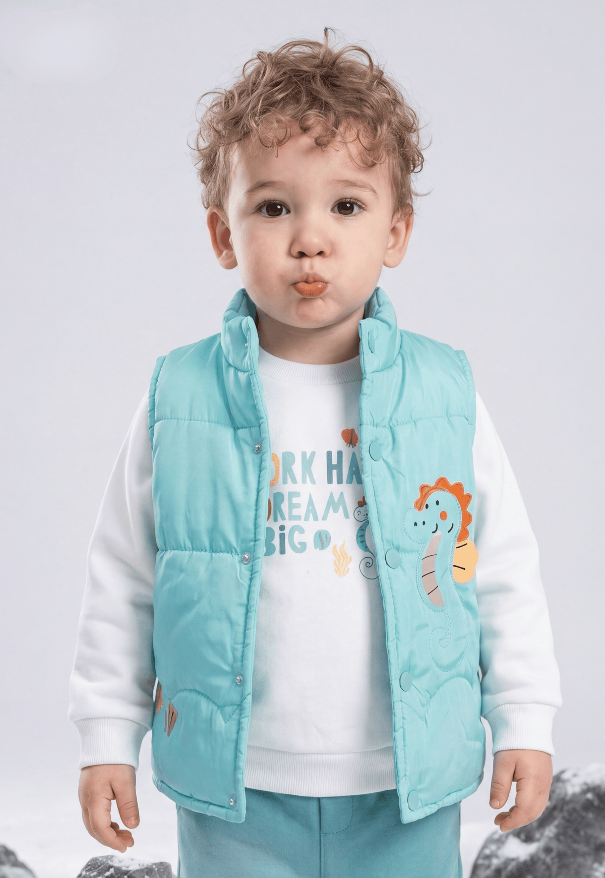 Boys' winter cotton tracksuit (1110)