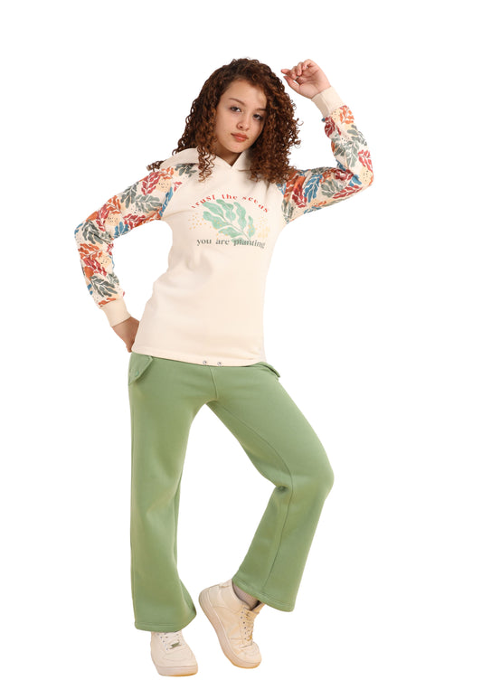 بيجاما بناتي شتوي قطعتين (680)