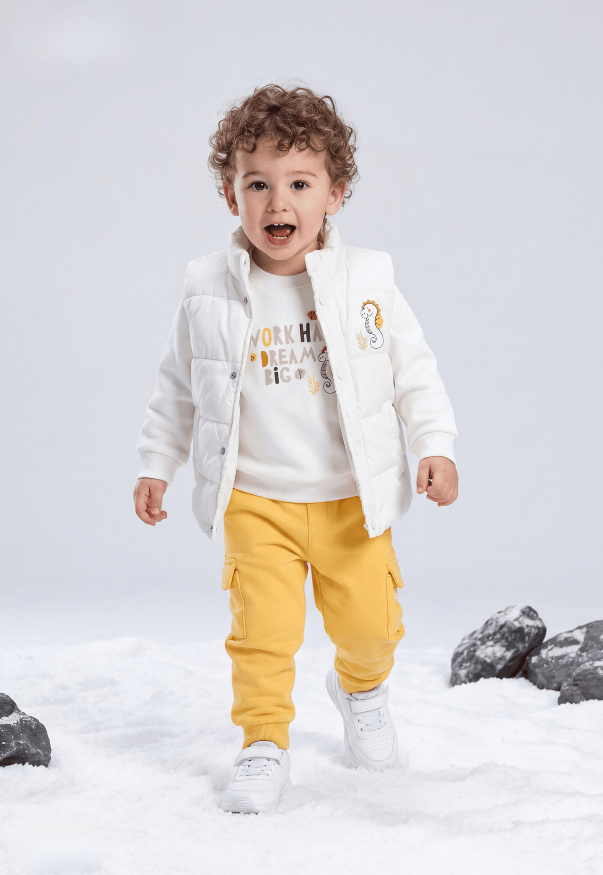 Boys' winter cotton tracksuit (1110)