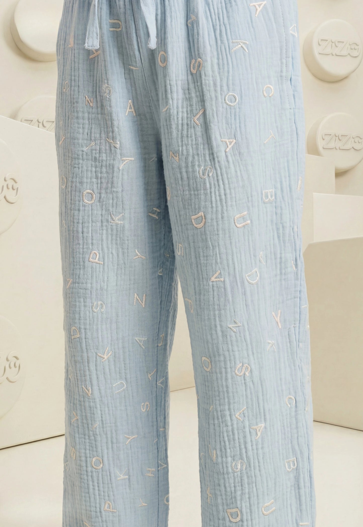 Girls' pajama set is designed for ages 6 to 12 years 745