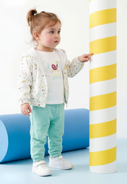 Baby girl winter set, 3 pieces (1061)