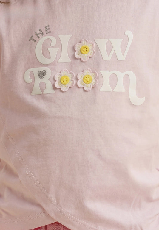 Girls' pajama set is designed for ages 6 to 12 years 745