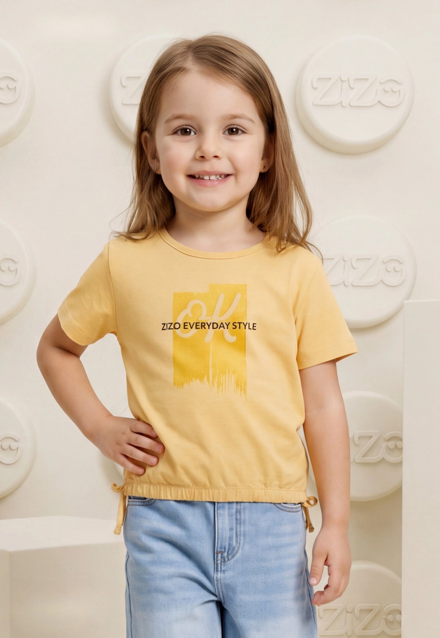 Girls' pajama set is designed for ages 6 to 12 years 745