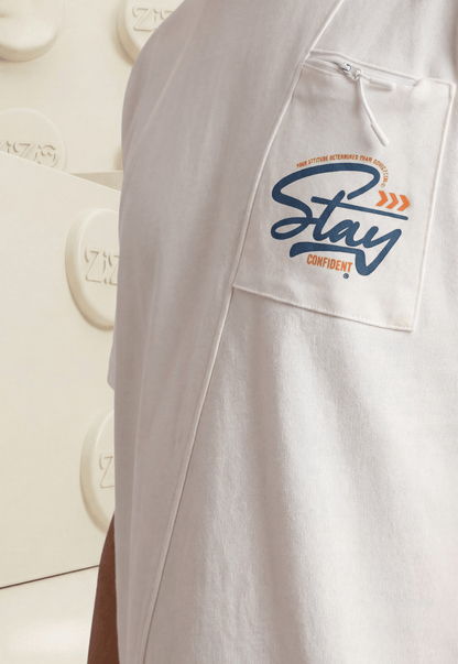 طقم اولادي صيفي قطعتين قطن %100 (Stay Confident Set)