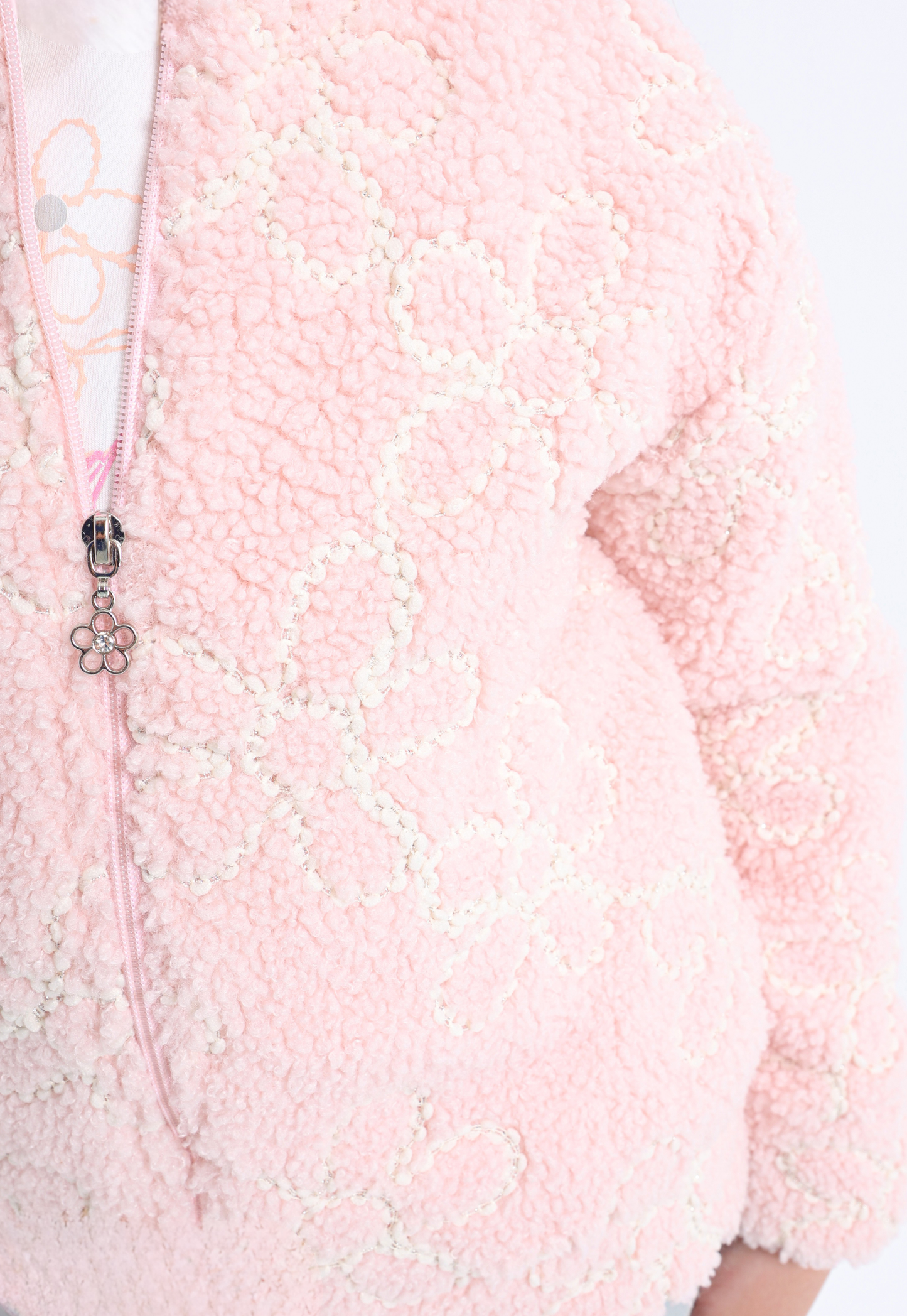 Comfortable and soft winter girls' pajamas (854)