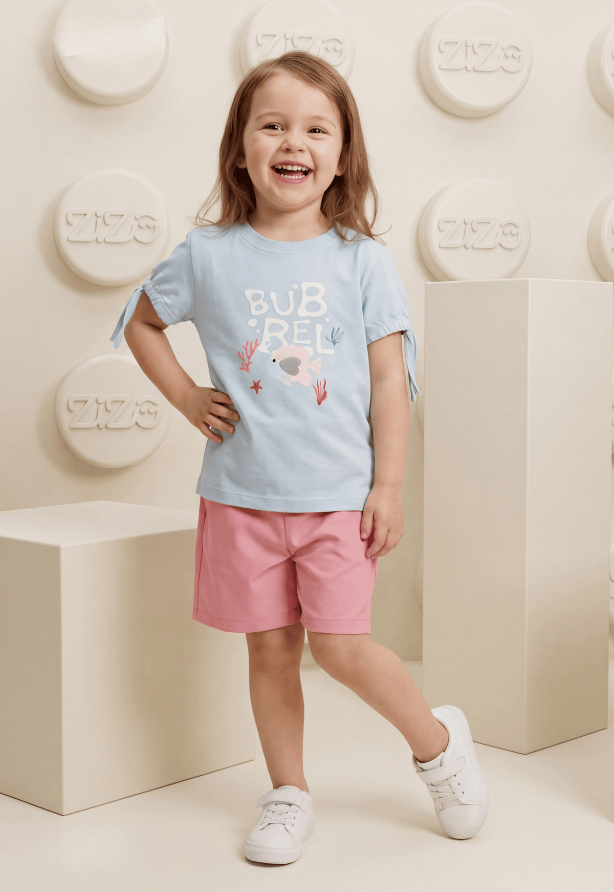 Girls' pajama set is designed for ages 6 to 12 years 745