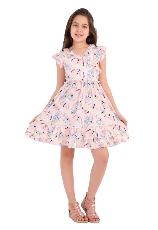 Girls' pajama set is designed for ages 6 to 12 years 745