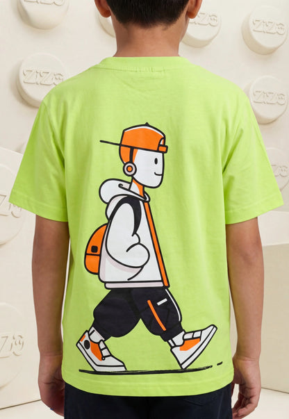 Summer two-piece boys' set, 100% cotton (Summer Breeze Set)