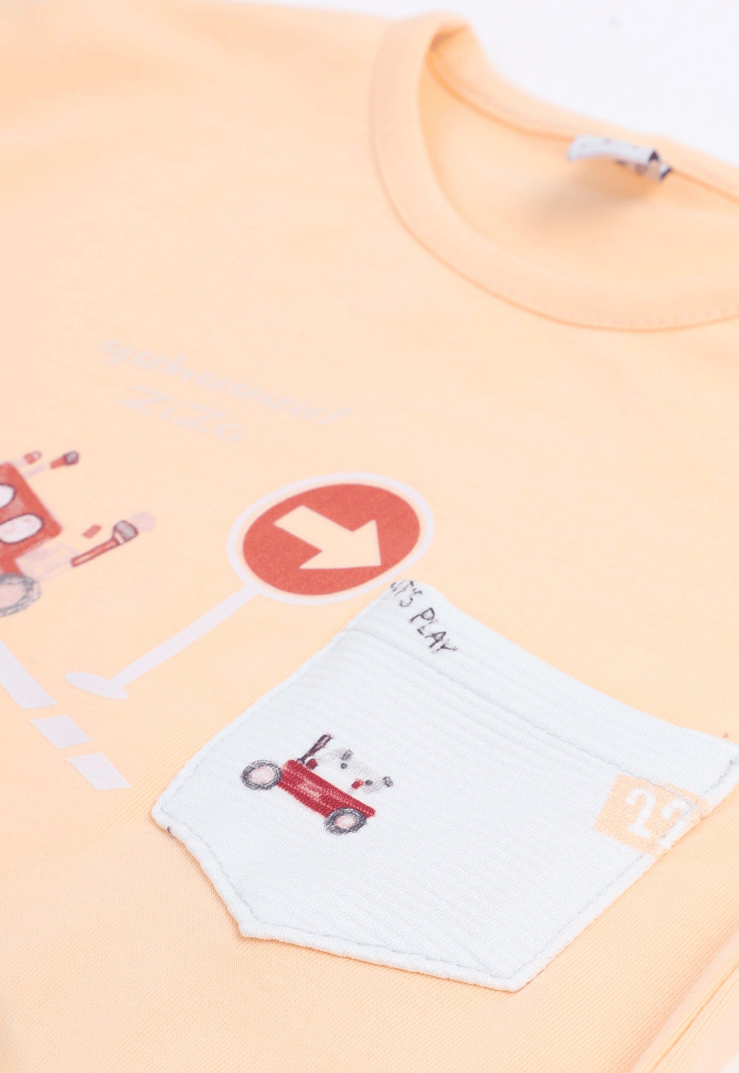 A delightful baby girl's pajama set designed for ages 9 to 18 months.1088