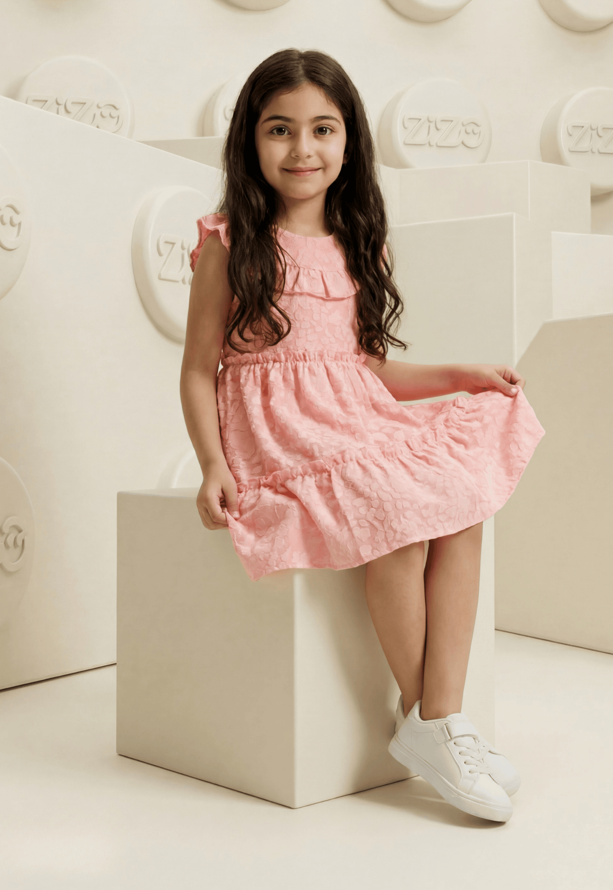 Girls' pajama set is designed for ages 6 to 12 years 745