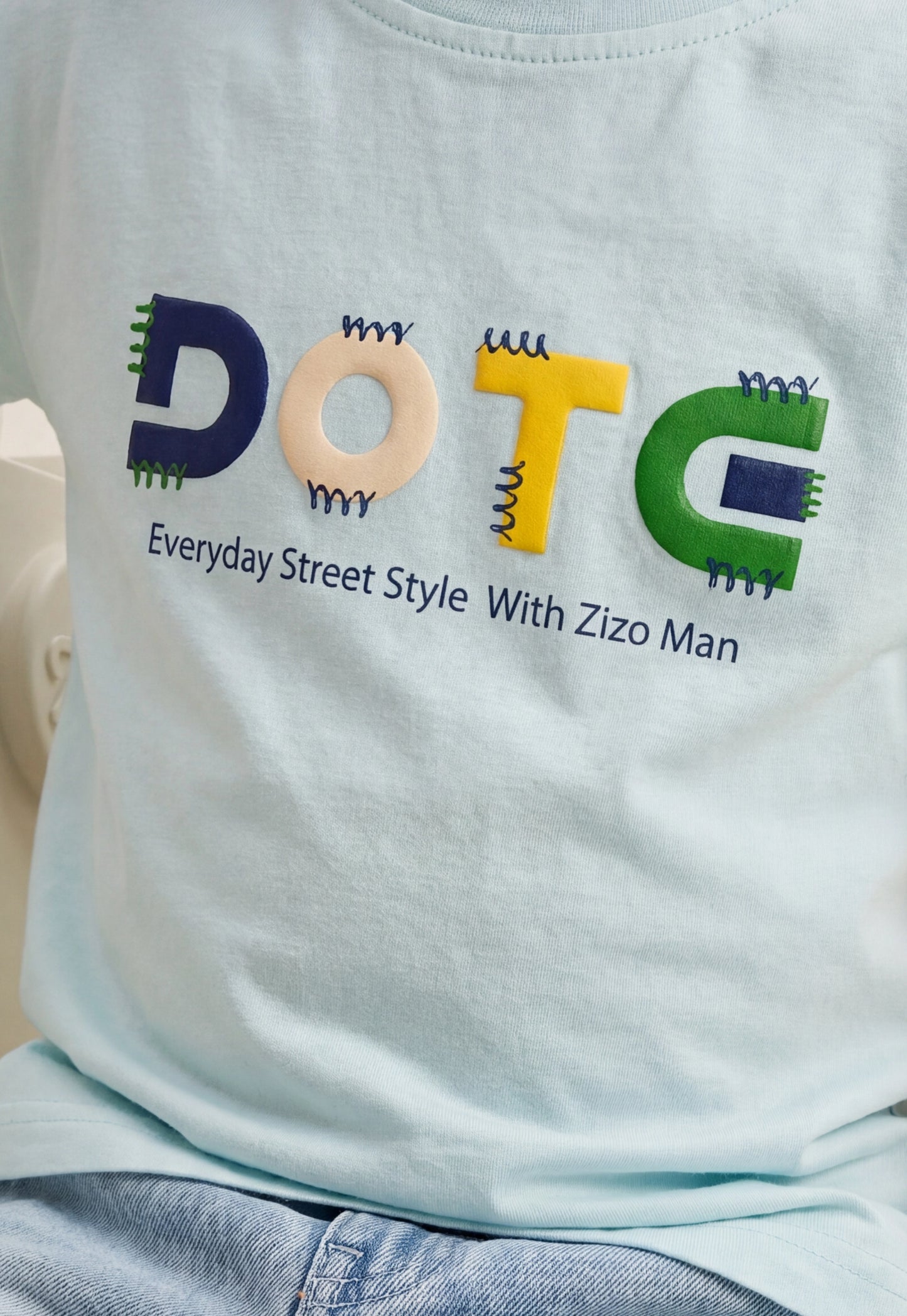 تيشيرت أولادي  صيفي %100 (DOTC Street Style T-Shirt)