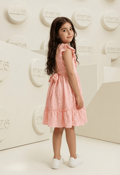 Girls' pajama set is designed for ages 6 to 12 years 745