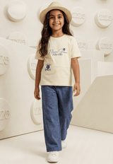 Girls' pajama set is designed for ages 6 to 12 years 745
