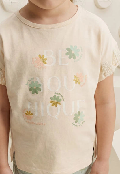 Girls' pajama set is designed for ages 6 to 12 years 745
