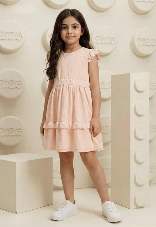 Girls' pajama set is designed for ages 6 to 12 years 745