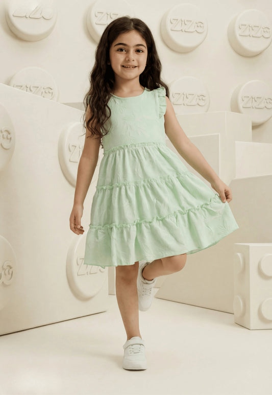 Girls' pajama set is designed for ages 6 to 12 years 745