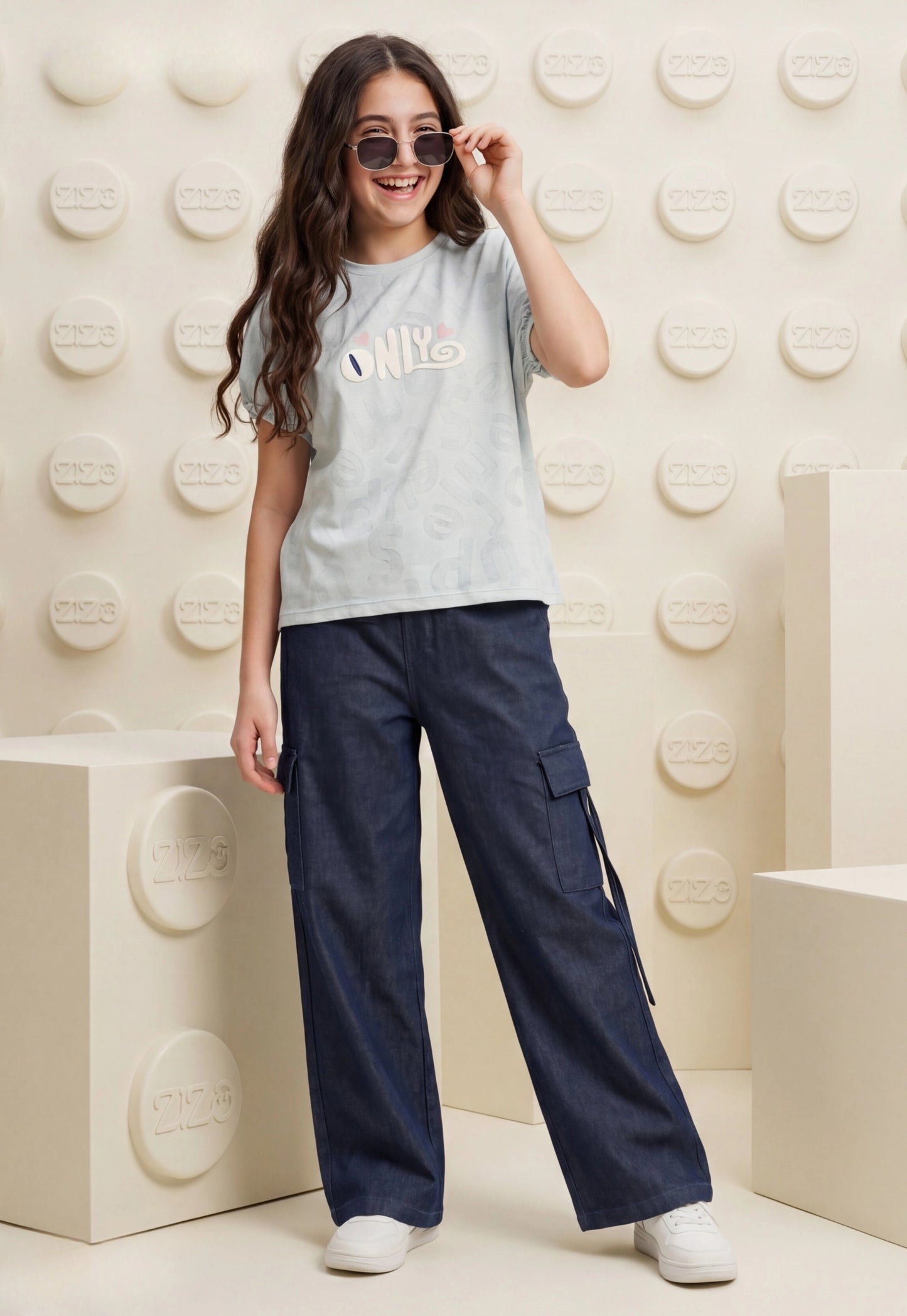 Girls' pajama set is designed for ages 6 to 12 years 745