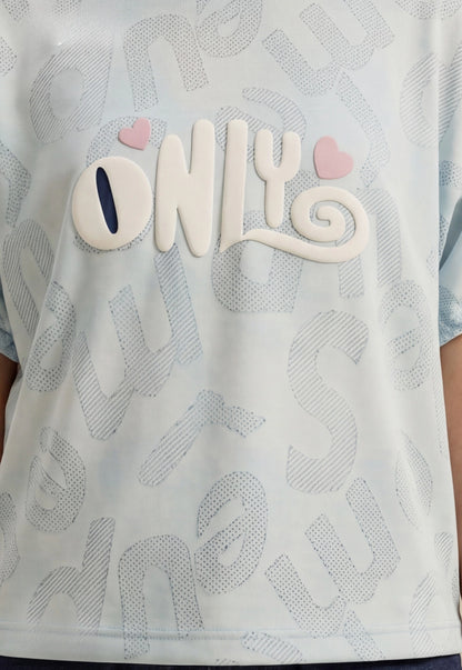 Girls' pajama set is designed for ages 6 to 12 years 745
