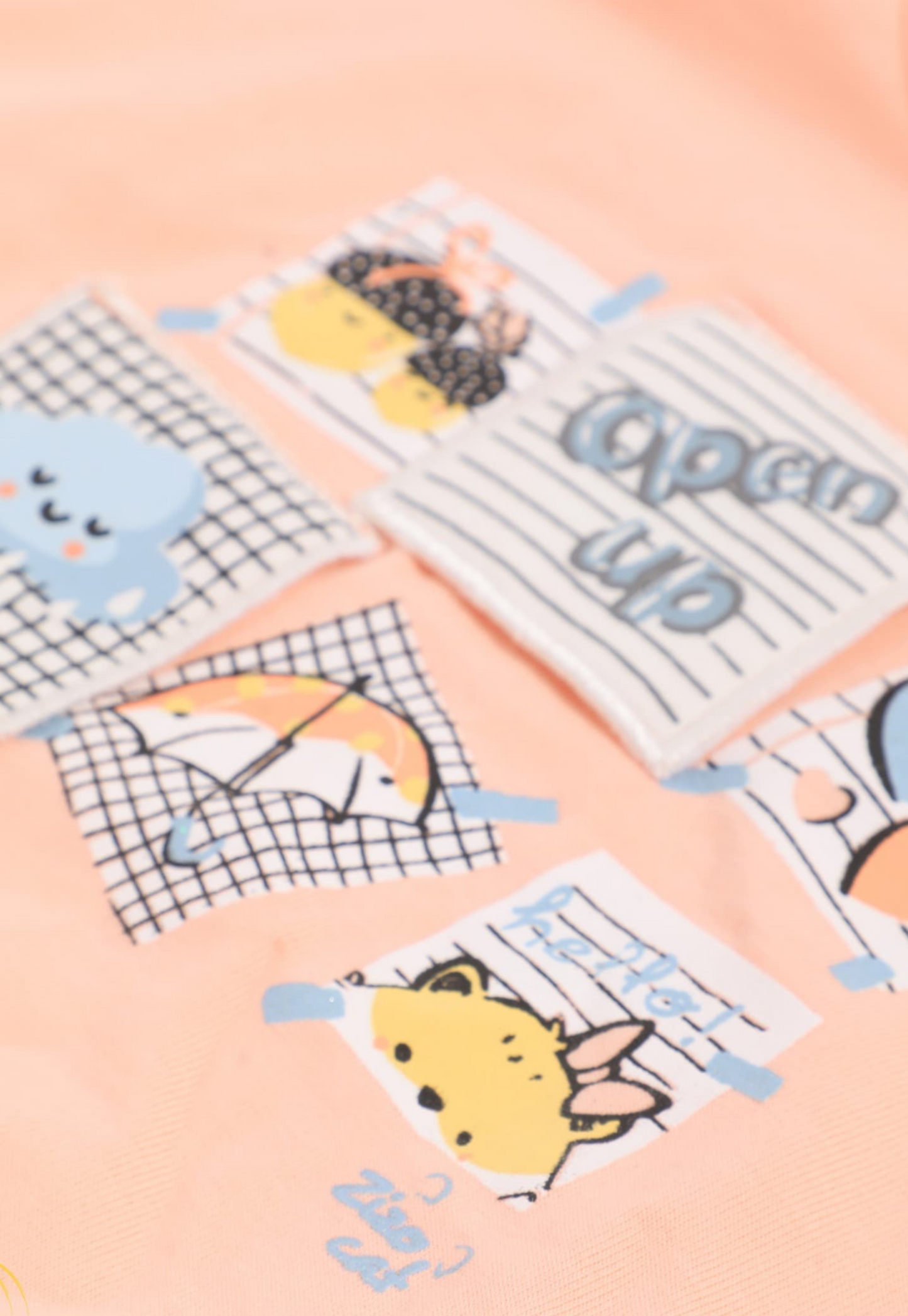 A delightful baby girl's pajama set designed for ages 9 to 18 months.1088