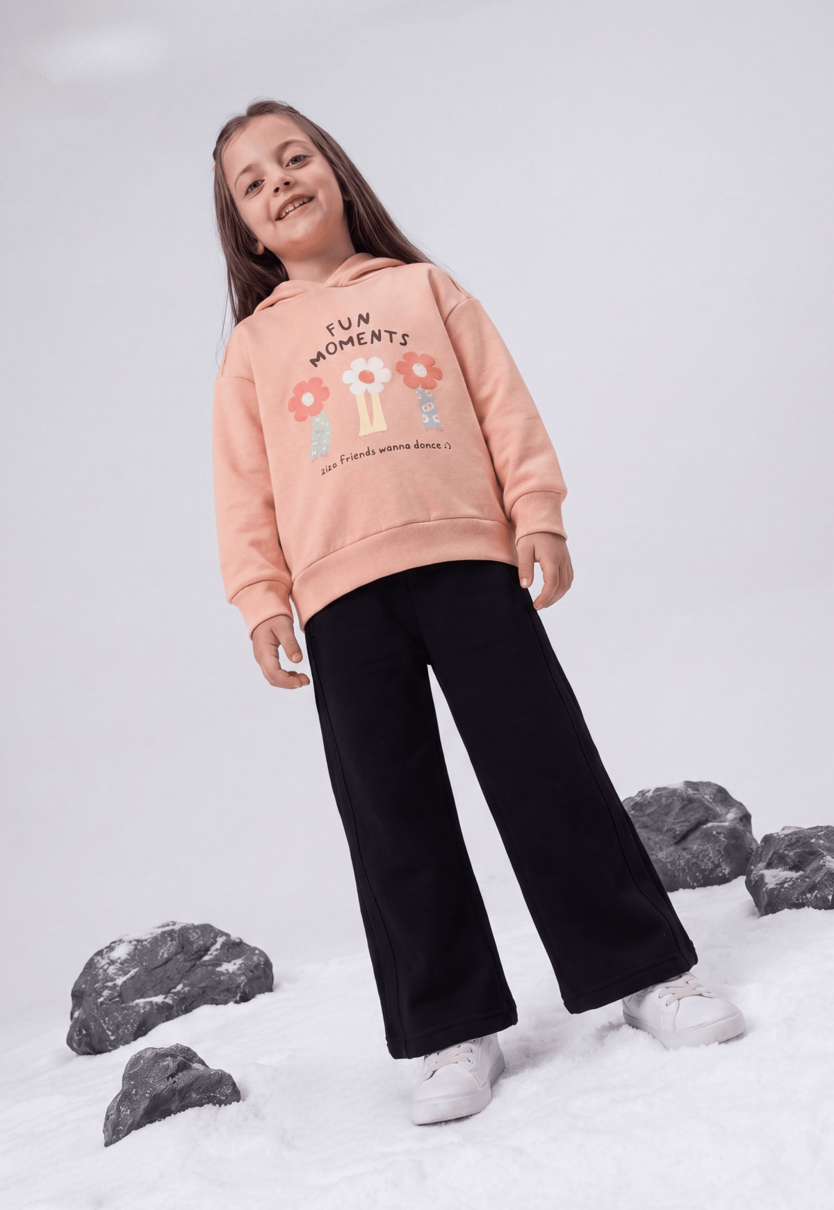 Girls' 3-piece pajama set (1803)