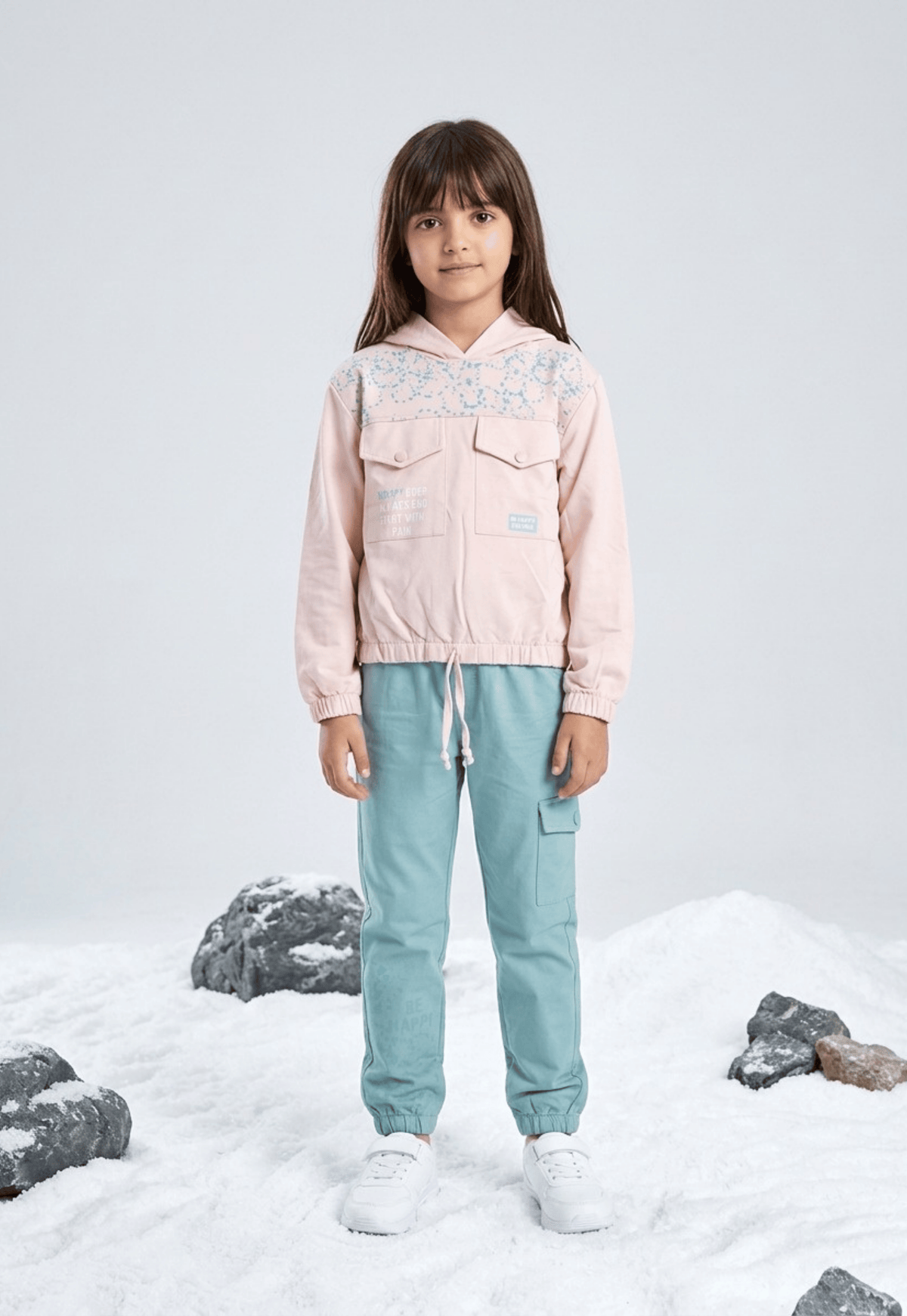 Girls' 3-piece pajama set (857)