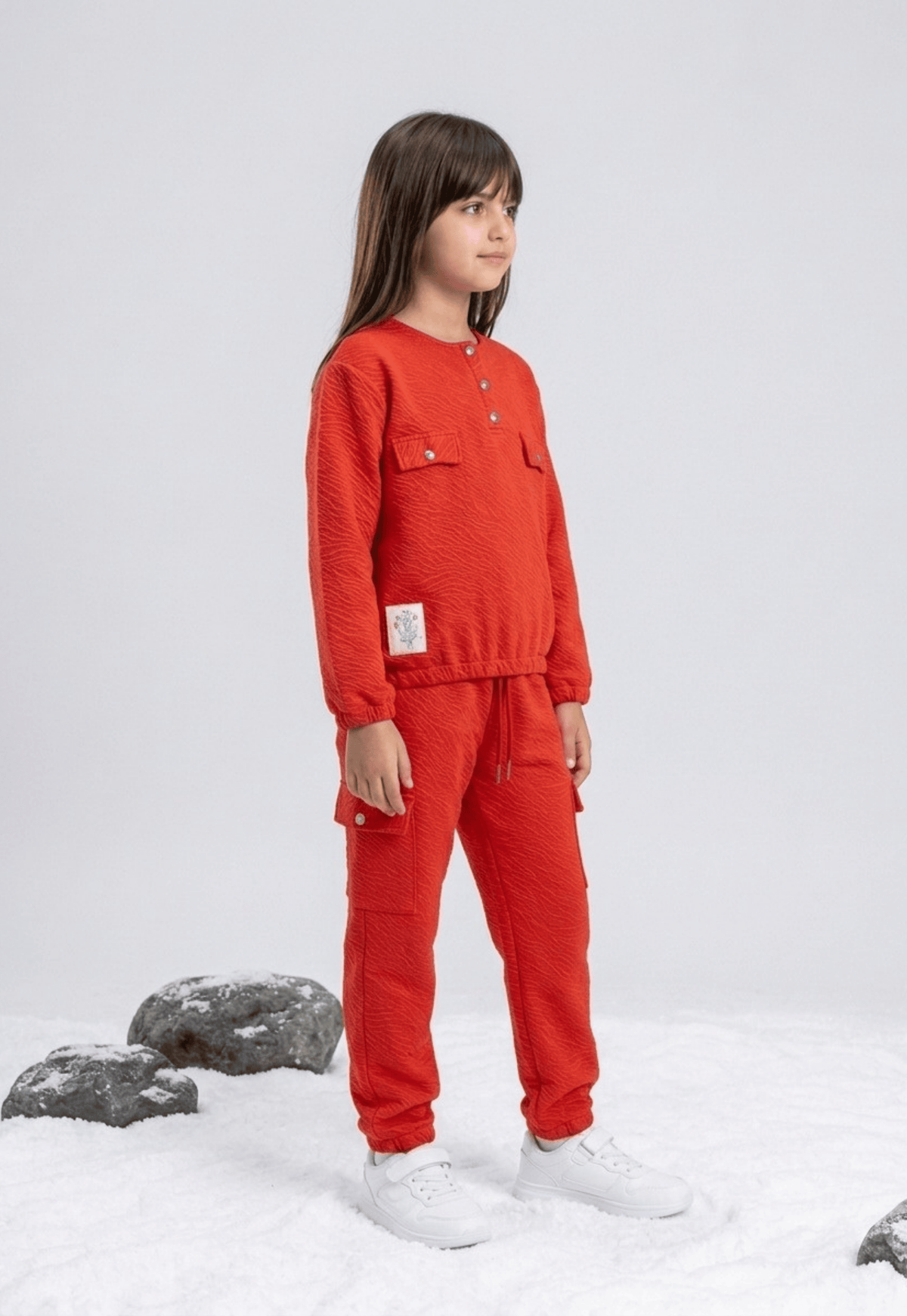 Girls' 3-piece pajama set (857)