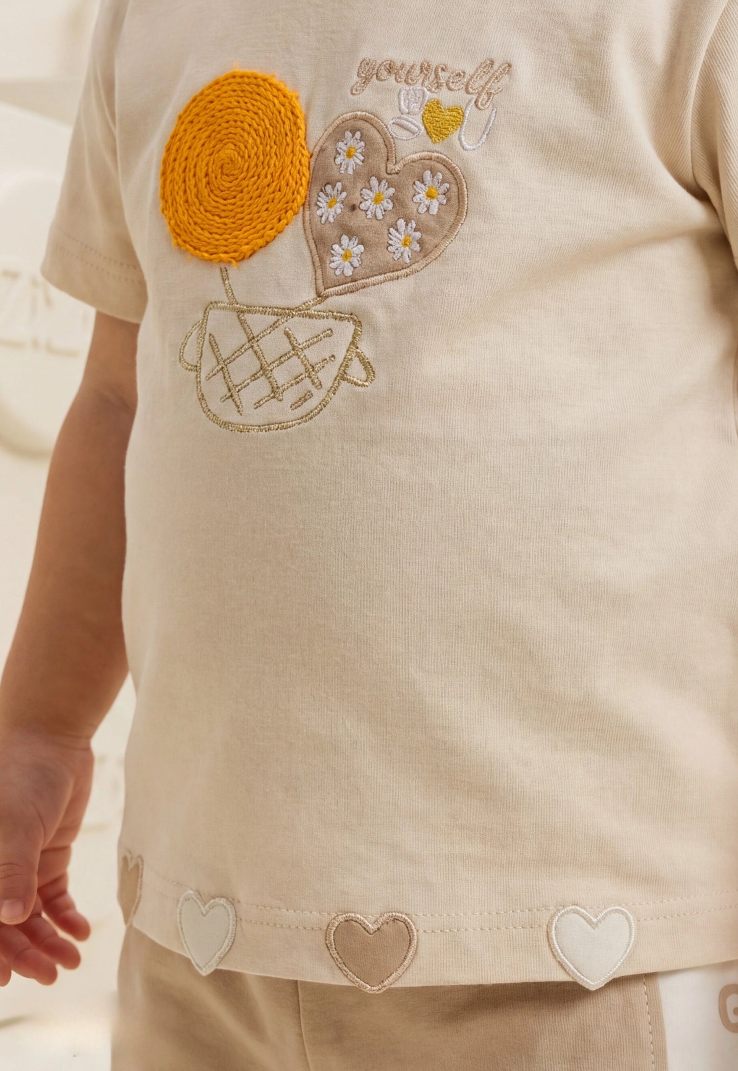 A delightful baby girl's pajama set designed for ages 9 to 18 months.1088