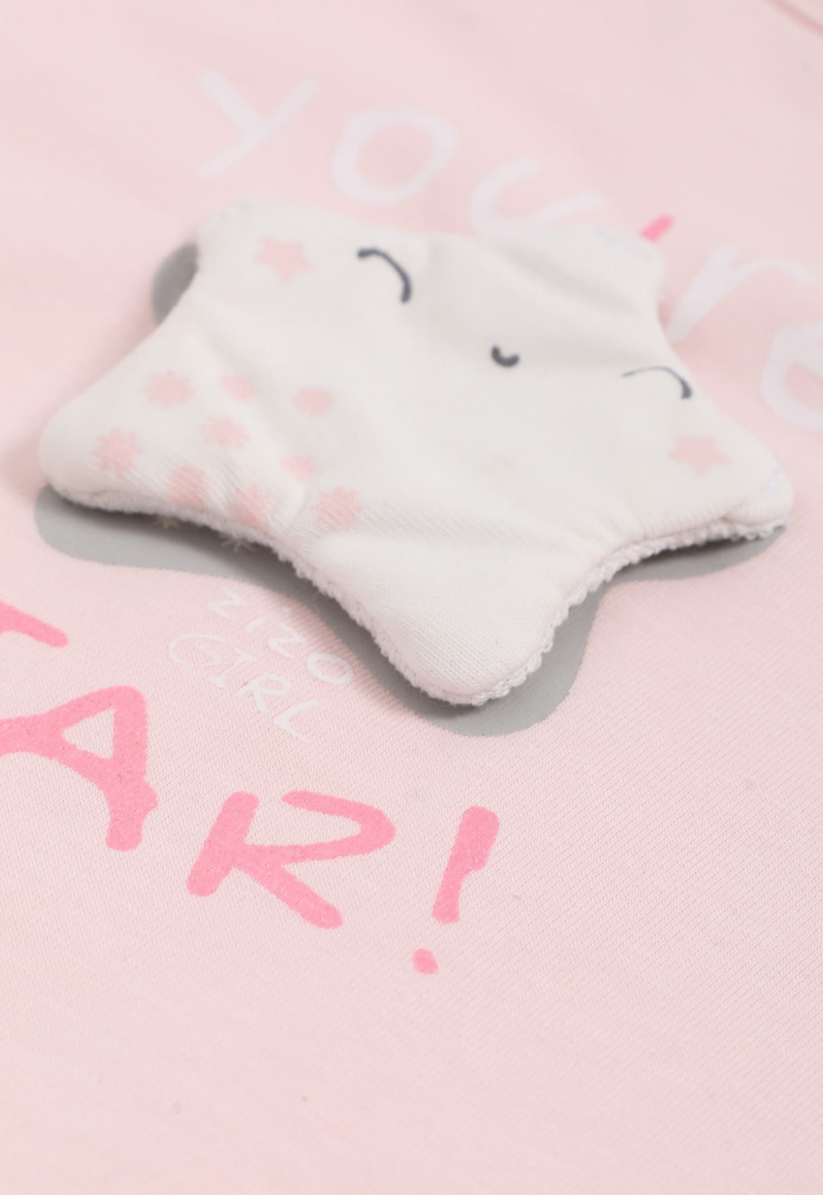 Two-piece 100% cotton girls' summer set (Little Star Set)