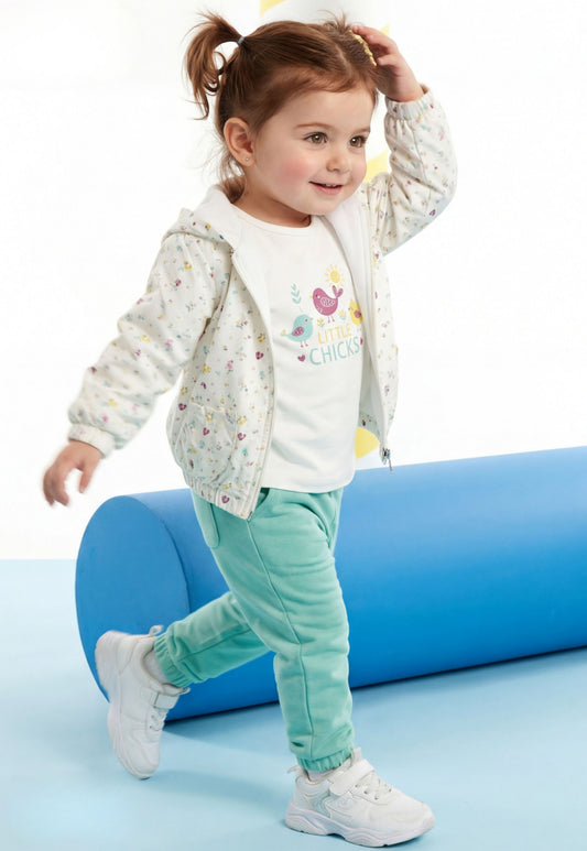 Baby girl winter set, 3 pieces (1061)