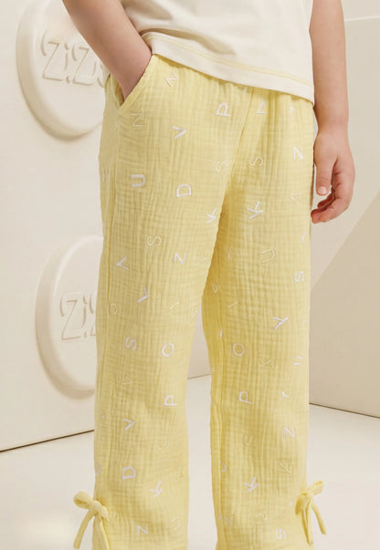 طقم بناتي صيفي قطعتين قطن %100 (Wonder Bees Set)