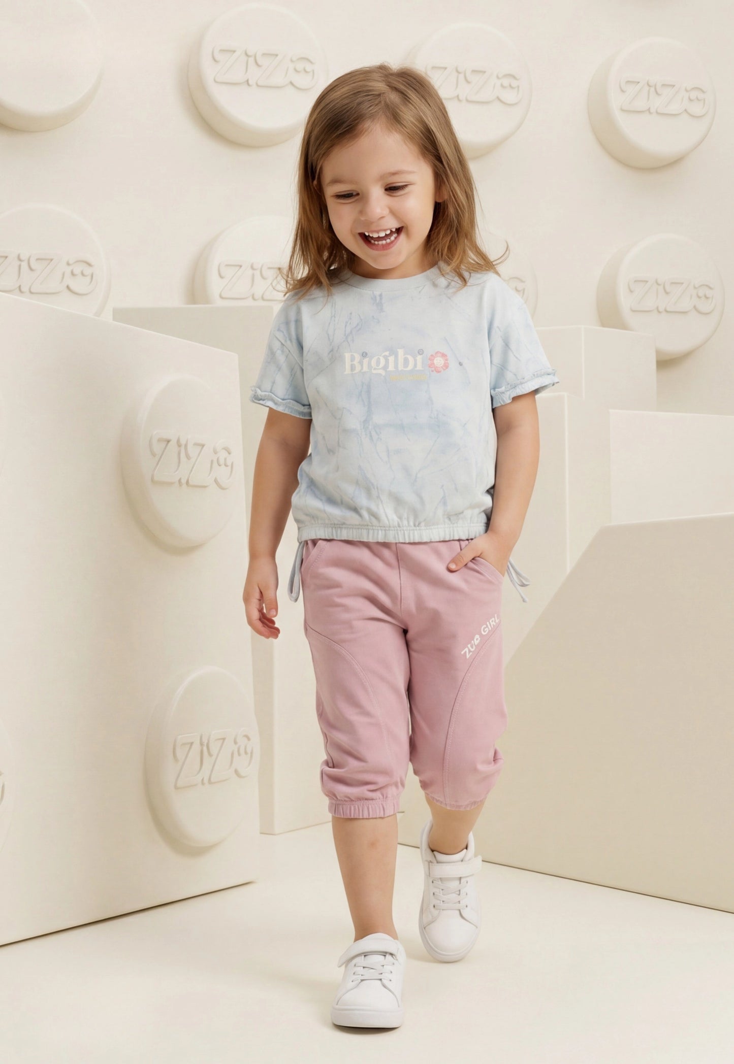Girls' pajama set is designed for ages 6 to 12 years 745
